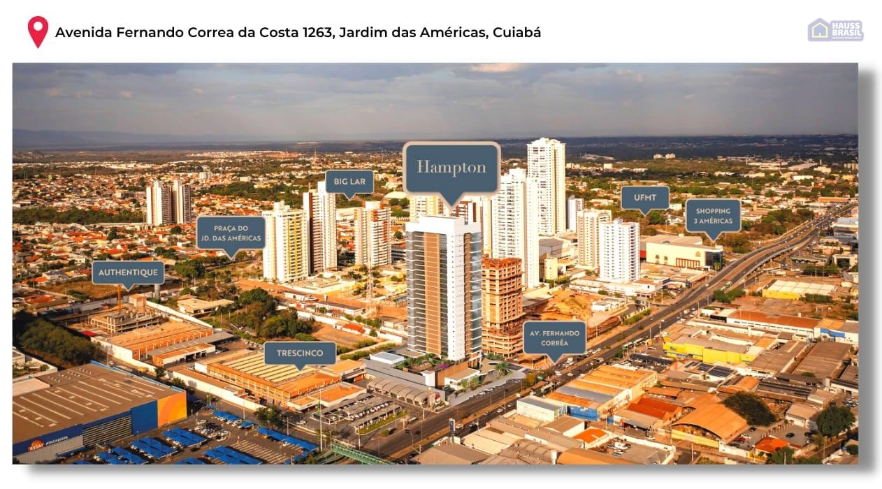 Hampton Plaenge | Apartamentos de 165 m² em Cuiabá - foto 7