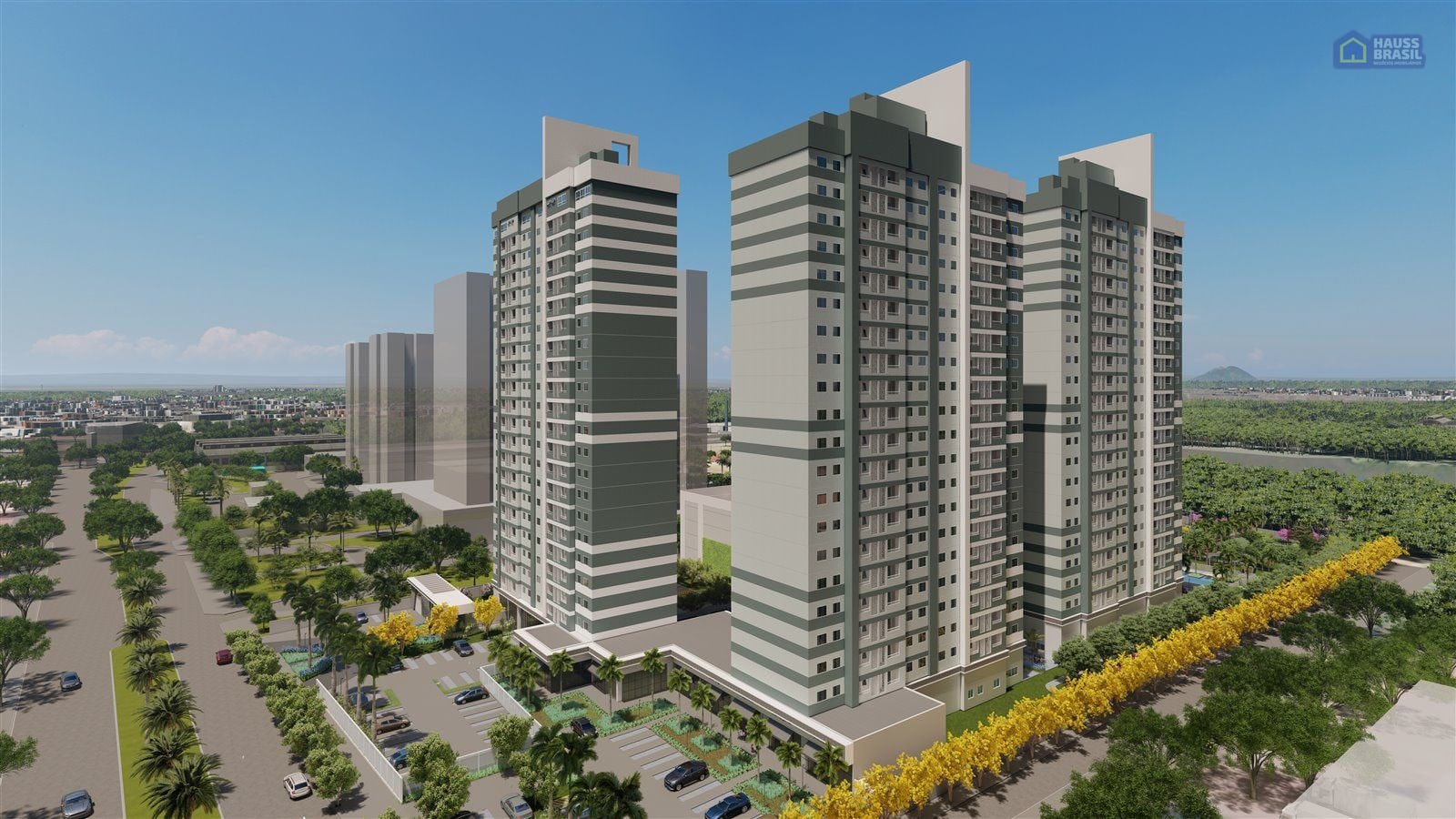 MySB Beira Rio | Apartamentos de 2 quartos com suíte na Avenida Beira Rio