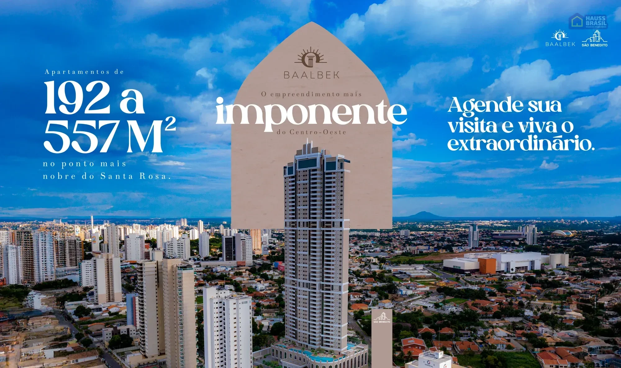 Baalbek Cuiabá: apartamentos de 192 a 209 m² no Santa Rosa, Cuiabá